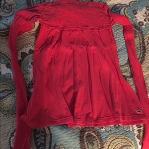 Hollister strapless top