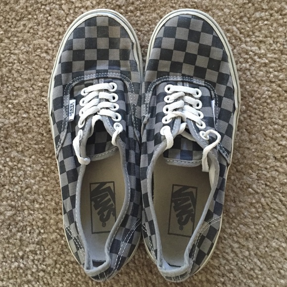 Checkered Vans