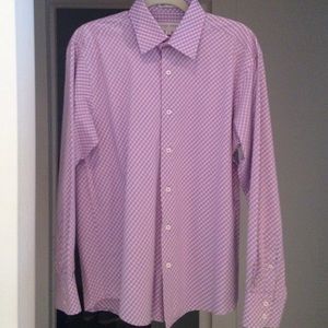 LINEA DOME CHEMISE PURPLE SIZE: M/M 15 1/2 - 16