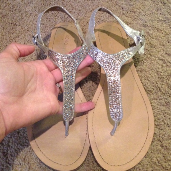 bcbgeneration jeweled sandals