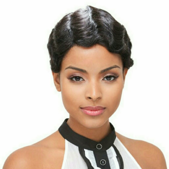Short Finger Wave Wig