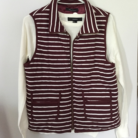 Forever 21 Tops - Maroon Vest