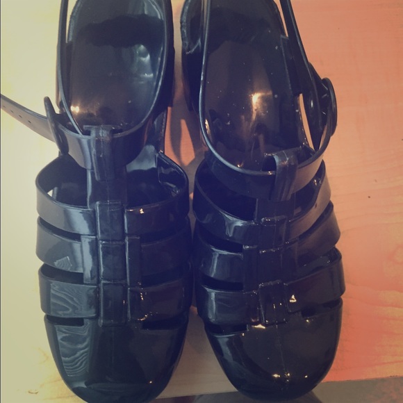 😍‼️Black Jelly Sandals‼️😍