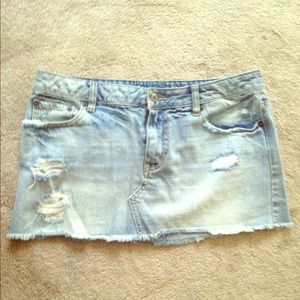 American Eagle Jean Skirt