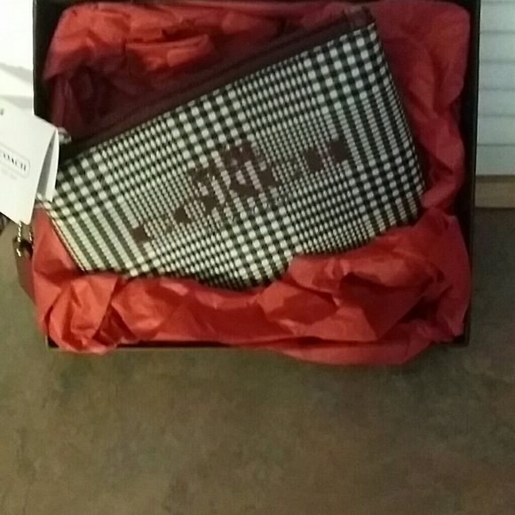 Authentic Coach wristlet