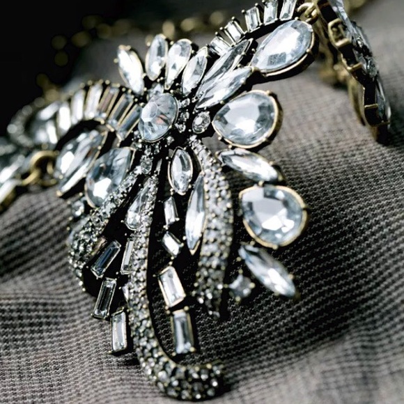 High Quality Choker Statement Crystal Necklace NEW - Picture 3 of 4