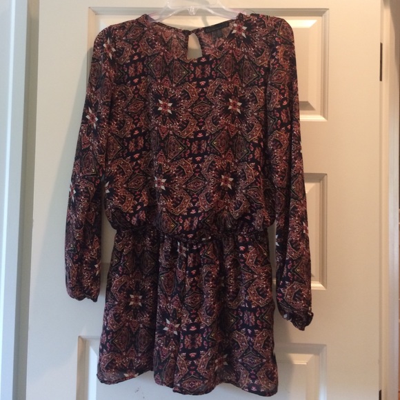 Tribal print romper - WILLING TO NEGOTIATE