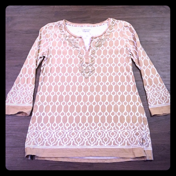 Charter Club Tops - Tan Tunic