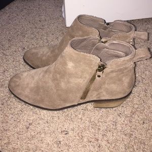 Vince Camuto suede booties