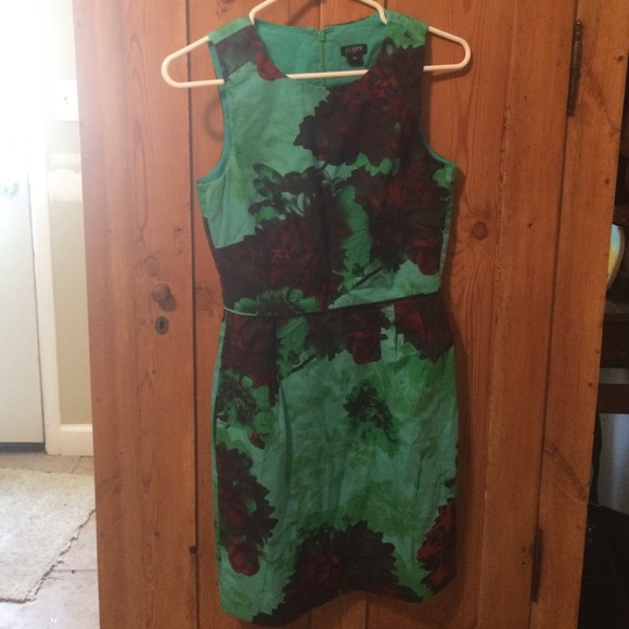 Jcrew multi color dress 00