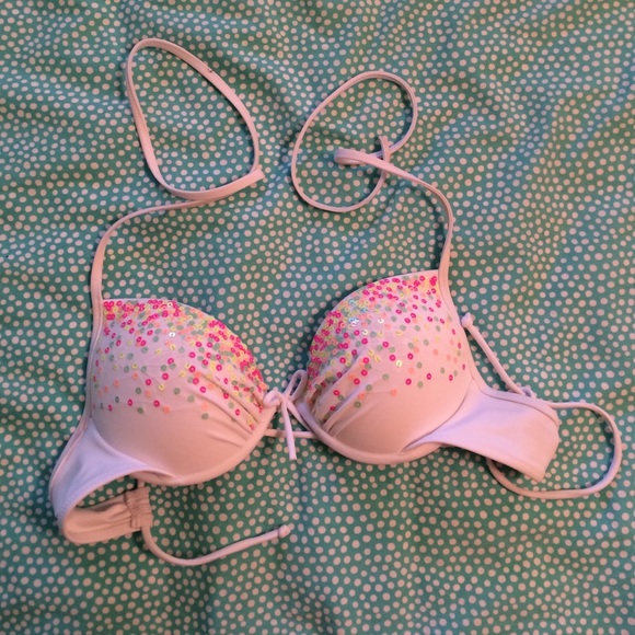 Sequined Victoria Secret push up swimsuit