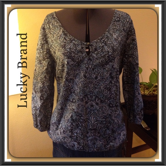 Lucky Brand top size medium. Gently used.