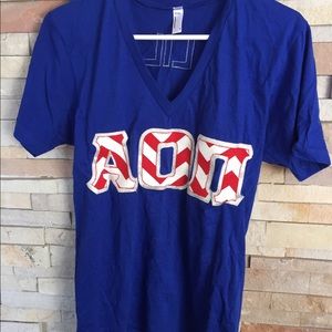AOII Embroidered Tee