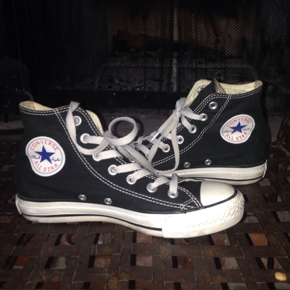 Black and White Converse