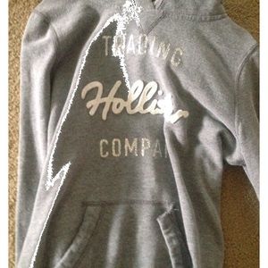 hollister gray sweatshirt
