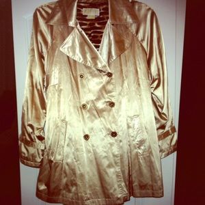 Michael Kors gold Trent coat
