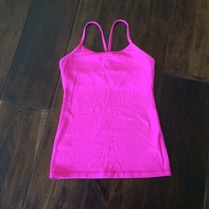 Lululemon Power Y tank in pink