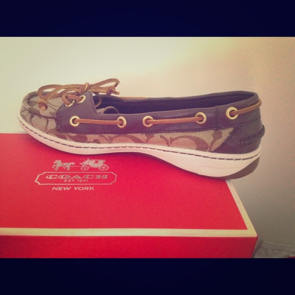 COACH Richelle Boat Shoes