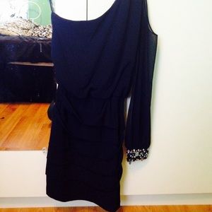 Navy Blue Prom Or Hoco Dress