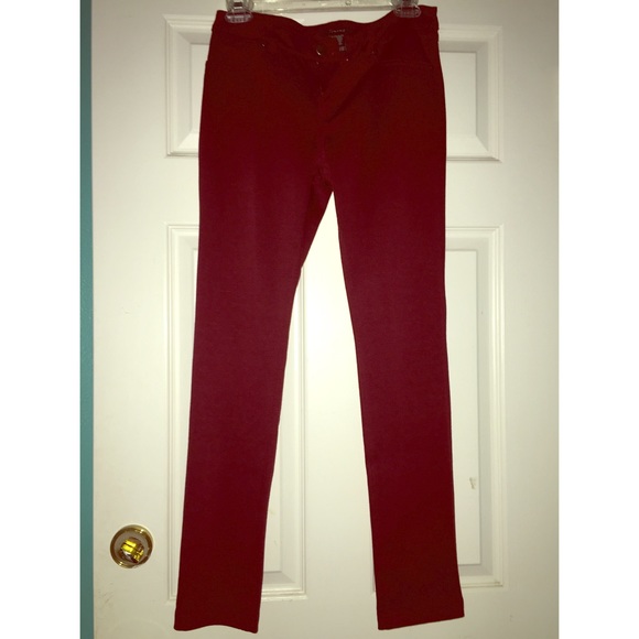 Maroon Jeggings