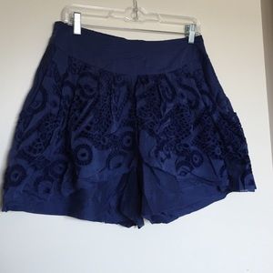 Anthropologie cotton shorts