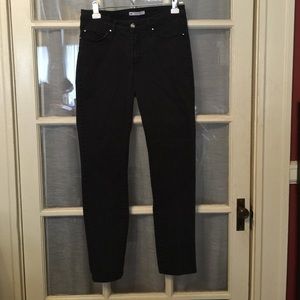 Black boot cut jeans