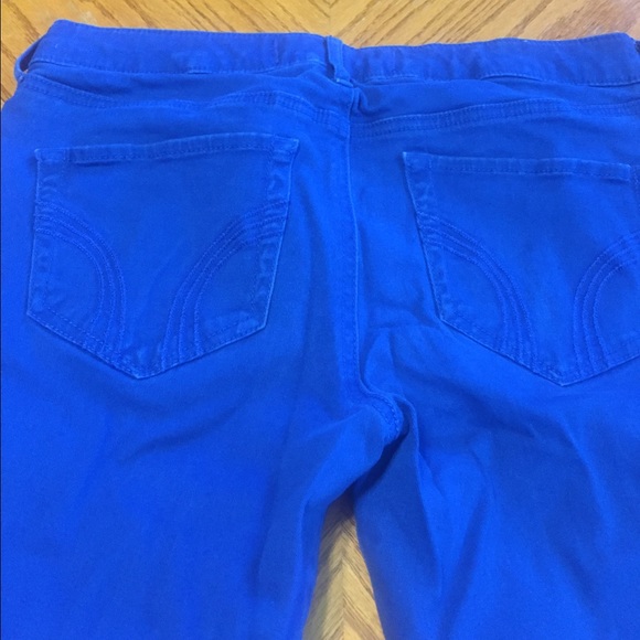 Royal Blue Hollister Skinny Jeans