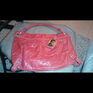 Red Leather Purse