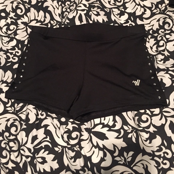 Varsity Spandex with sparkle across the sides