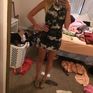 Urban outfitters tie dye dress size small