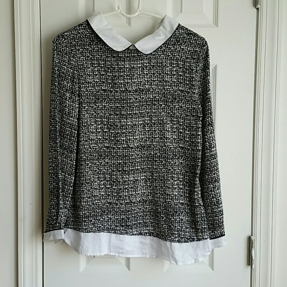 ZARA long sleeve blouse