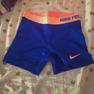 Navy Blue Nike Pros