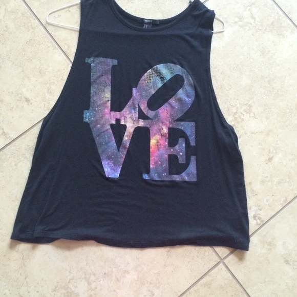 Forever 21 Love Tank - Picture 3 of 3