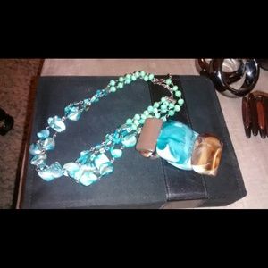 Necklace and bracelet