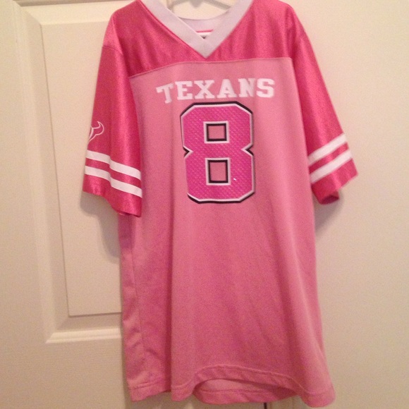 Pink Houston Texas jersey