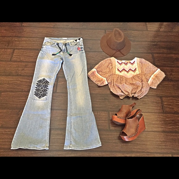 Vintage reworked crop top sz M - Picture 2 of 2