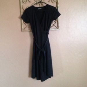 Black maternity dress
