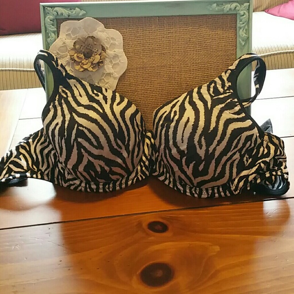 Zebra print  bra!