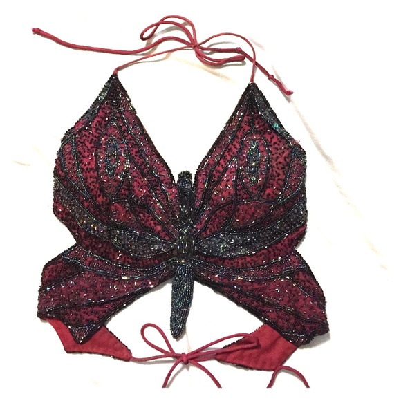 Sequin Dragonfly top