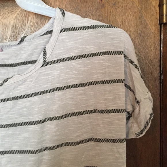 striped crop top