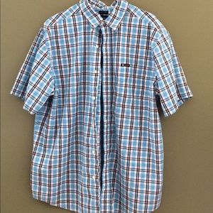 Men's XL Chaps Short Sleeve Button-up