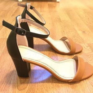 Strappy Colorblock Tobi Heels