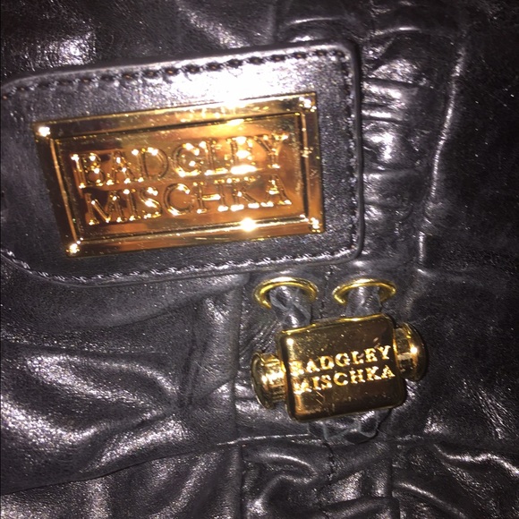 Badgley Mischka black shoulder bag - Picture 2 of 4