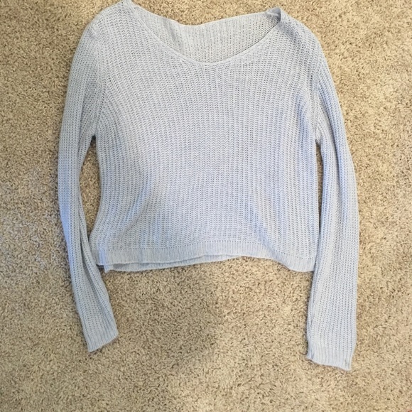 Light blue sweater