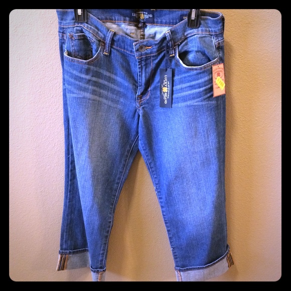 Lucky Brand capri pants size 10 - Picture 1 of 4