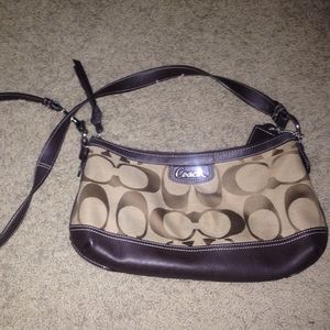 Brown Coach Crossbody Bag