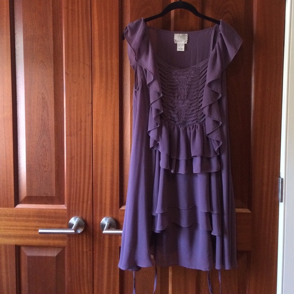 Purple dress