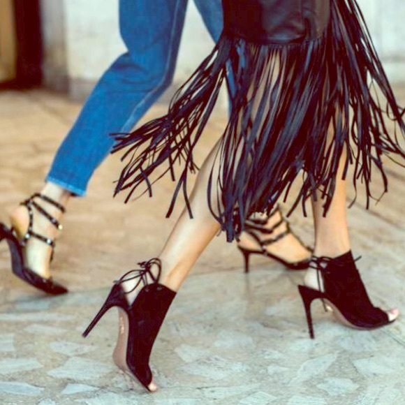 Aquazzura Mayfair bootie in black