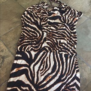 Victoria secret leopard print dress