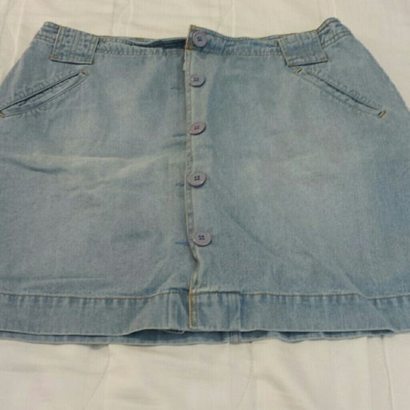 Jean skirt - skort.